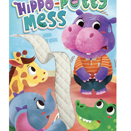 LIBRO SEE TOUCH HEAR HIPPO-POTTY MESS