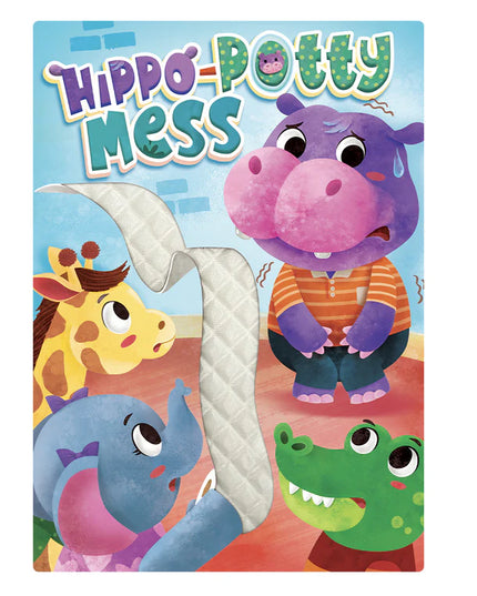 LIBRO SEE TOUCH HEAR HIPPO-POTTY MESS