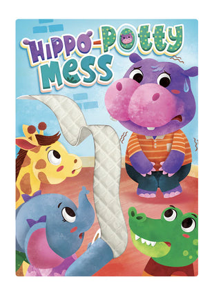 LIBRO SEE TOUCH HEAR HIPPO-POTTY MESS