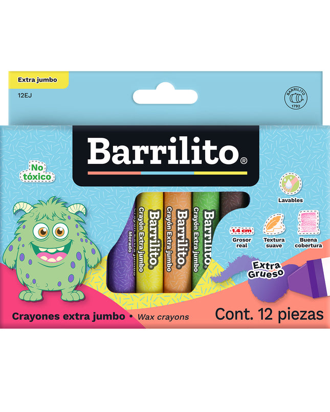 CRAYONES EXTRA JUMBO 12UND
