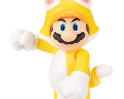 Figura mini de Mario gato de 6,35 cm (2,5 pulgadas)
