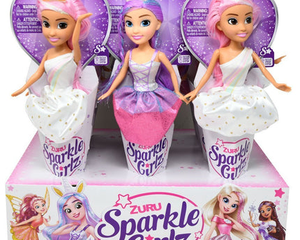JUGUETE GIRLZ UNICORN PRINCESS DOLL SPARKLE CONE