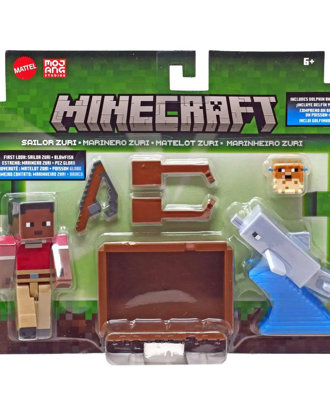JUGUETE MINECRAFT CORE FIGURE SAILOR ZURY
