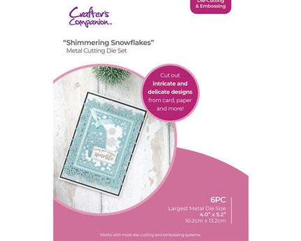 DIE SHIMMERING SNOWFLAKES