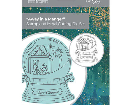 DIE Y SELLO TRANS. AWAY IN A MANGER