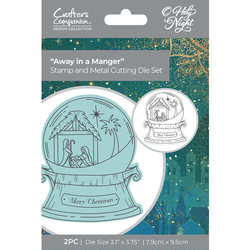 DIE Y SELLO TRANS. AWAY IN A MANGER