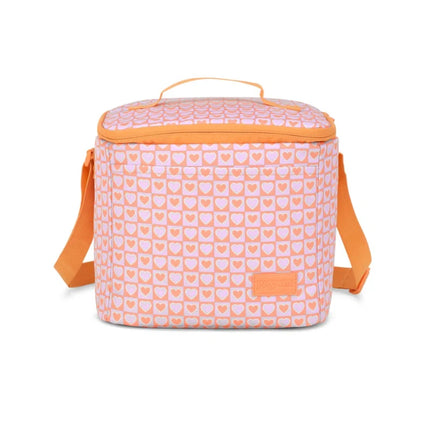 LOCHERA JENASPORT SUPER SNACK HYPED HEART PINK