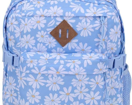 MOCHILA JANSPORT MAIN CAMPUS PUNK PANSIES BLUE