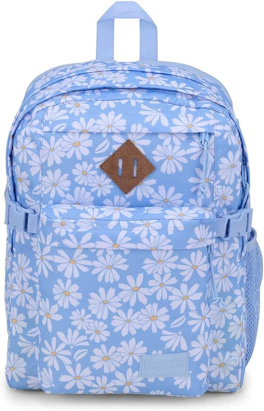 MOCHILA JANSPORT MAIN CAMPUS PUNK PANSIES BLUE