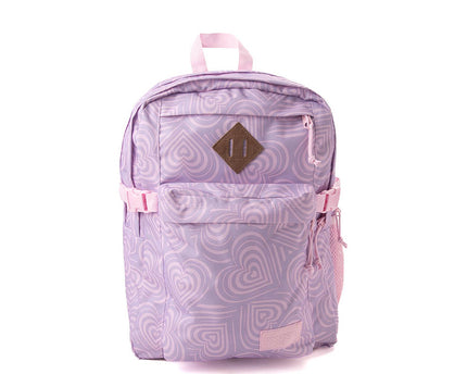 MOCHILA JANSPORT MAIN CAMPUS HEAVENLY HEARTS PINK