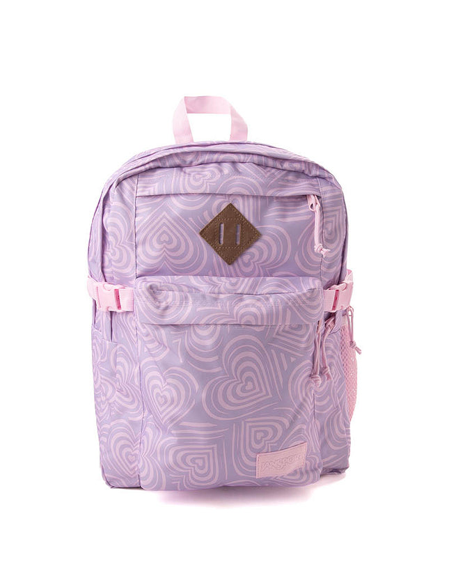 MOCHILA JANSPORT MAIN CAMPUS HEAVENLY HEARTS PINK
