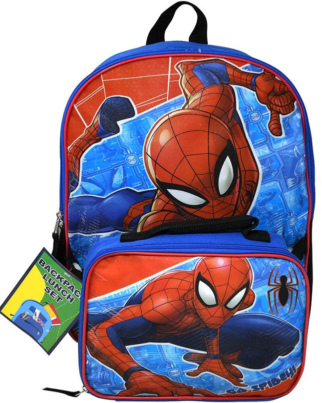 MOCHILA C/ LONCHERA SPIDERMAN