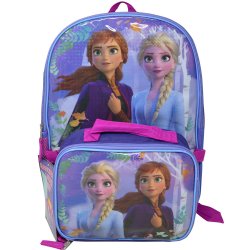 MOCHILA 16" CON LONCHERA FROZEN