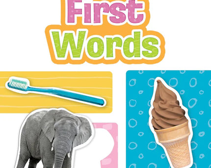 LIBRO BIG STICKER OF FIRST WORDS