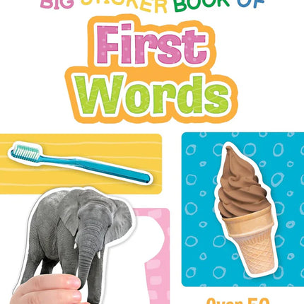 LIBRO BIG STICKER OF FIRST WORDS