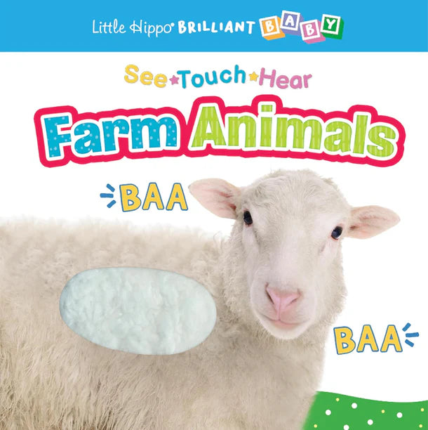 LIBRO SEE TOUCH HEAR FARM ANIMALS