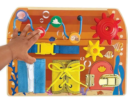 JUGUETE SENSORIAL OCEAN BUSY BOARD