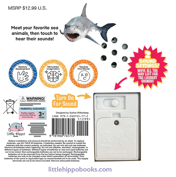 LIBRO SEE TOUCH HEAR SEA ANIMALS
