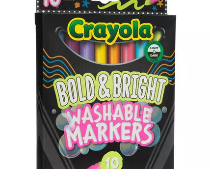MARCADORES LAVABLE BOLD & BRIGHT 10CLRS