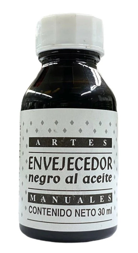 ENVEJECEDOR NEGRO AL ACEITE 30ML