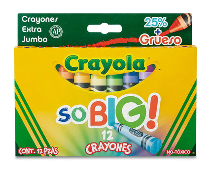 CRAYONES JUMBO 12 PZ