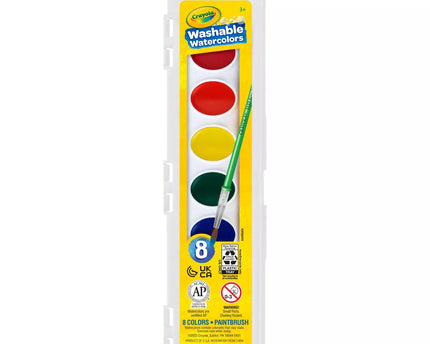 ACUARELAS CRAYOLA 8`S