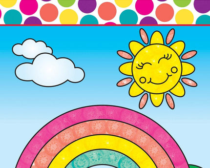LIBRO PARA COLOREAR  RAINBOW TRAIL