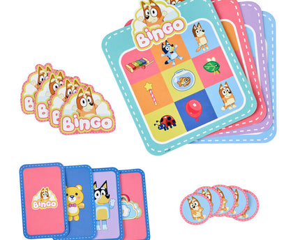 JUEGO DE BINGO BLUEY