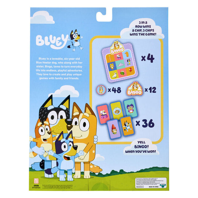 JUEGO DE BINGO BLUEY
