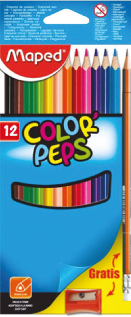 COLORES MAPED DUO 12CLRS