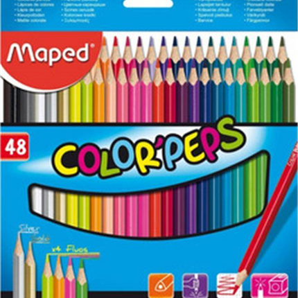 COLORES MAPED COLOR PEPS 48CLRS