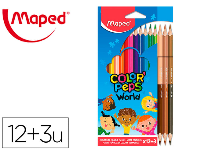 COLORES 12+3 DUO MAPE