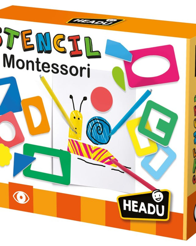JUEGO STENCIL MONTESSORI
