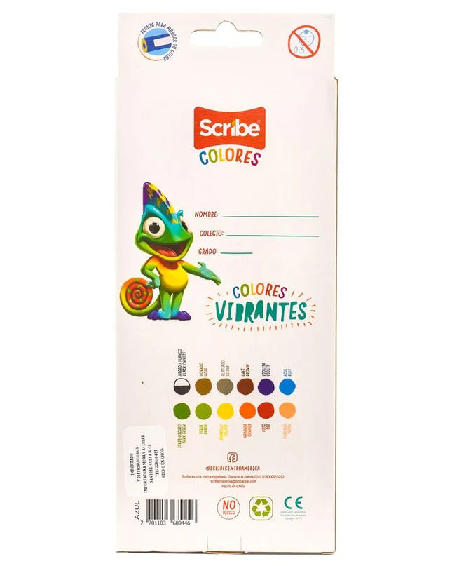 COLORES TRINGULARES 12 PZ ESCRIBE