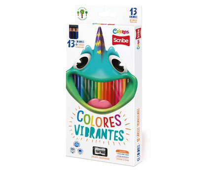 COLORES TRINGULARES 12 PZ ESCRIBE