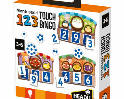 JUEGO BINGO JUEGO 123 TOUCH MONTESSORI