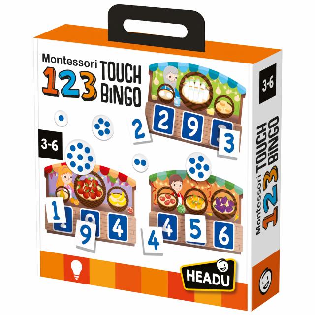 JUEGO BINGO JUEGO 123 TOUCH MONTESSORI