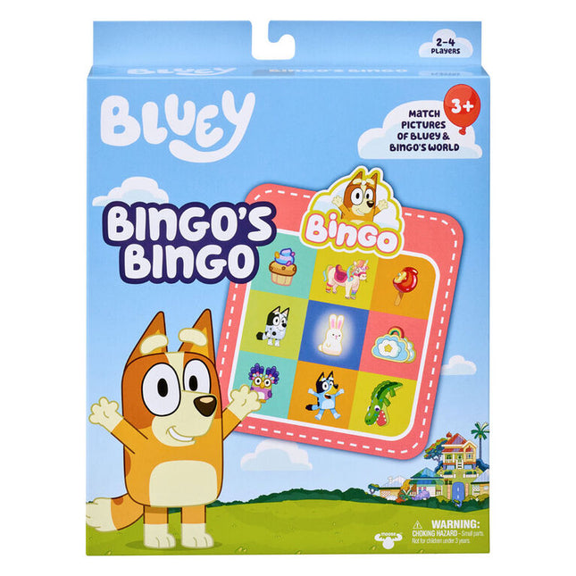 JUEGO DE BINGO BLUEY