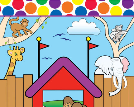 LIBRO DE COLOREAR WHOS IN THE ZOO