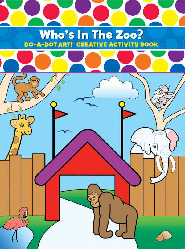 LIBRO DE COLOREAR WHOS IN THE ZOO