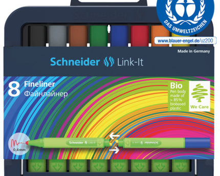 CHINOGRAFO FINELINER LINK-IT 0.4 8UND