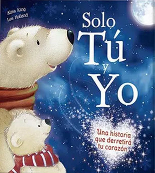 LIBRO LUNA AZUL - TERNURA - SÓLO TU Y YO