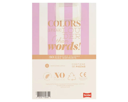 COLORES DOBLE PUNTATRINGULAR 15PZ