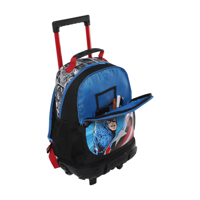 MOCHILA C/RODOS AVENGERS TOTTO PEQ