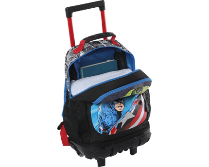 MOCHILA C/RODOS AVENGERS TOTTO PEQ