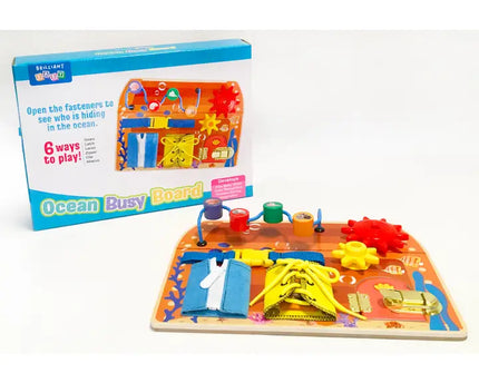 JUGUETE SENSORIAL OCEAN BUSY BOARD
