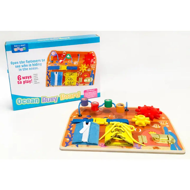 JUGUETE SENSORIAL OCEAN BUSY BOARD