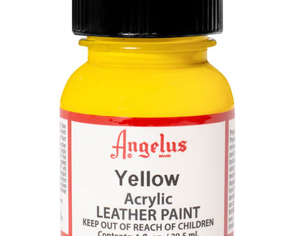 PINTURA ACRILICA P/ CUERO YELLOW 29.5ML