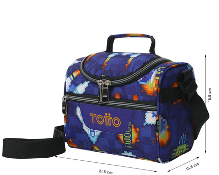 LONCHERA SPACE BLUE TOTTO