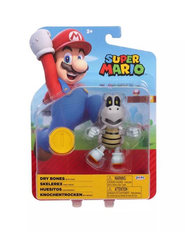 JUGUETE FIGURA SUPER MARIO HUESITOS